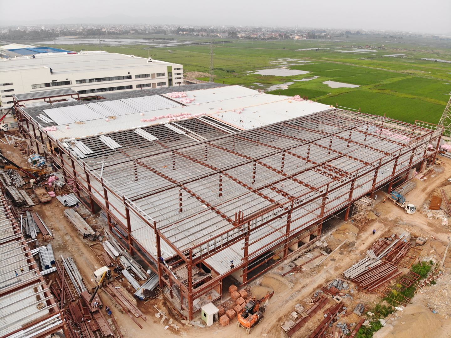 Cập nhật tiến độ công trình Goertek tuần từ 14/4/2020 đến 18/4/2020