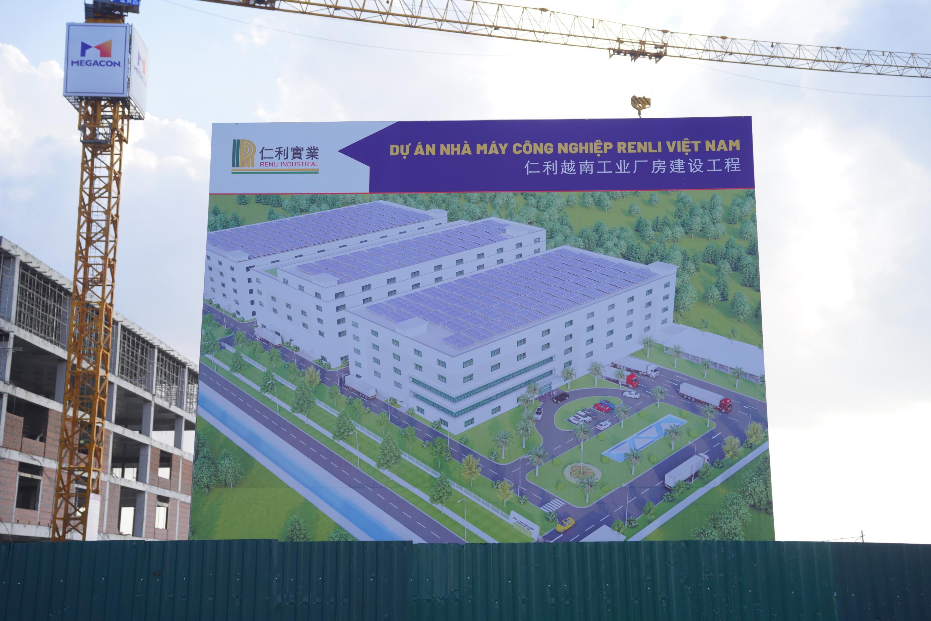 CẬP NHẬT TIẾN ĐỘ XÂY DỰNG DỰ ÁN NHÀ MÁY CÔNG NGHIỆP RENLI VIỆT NAM - THÁNG 03/2024