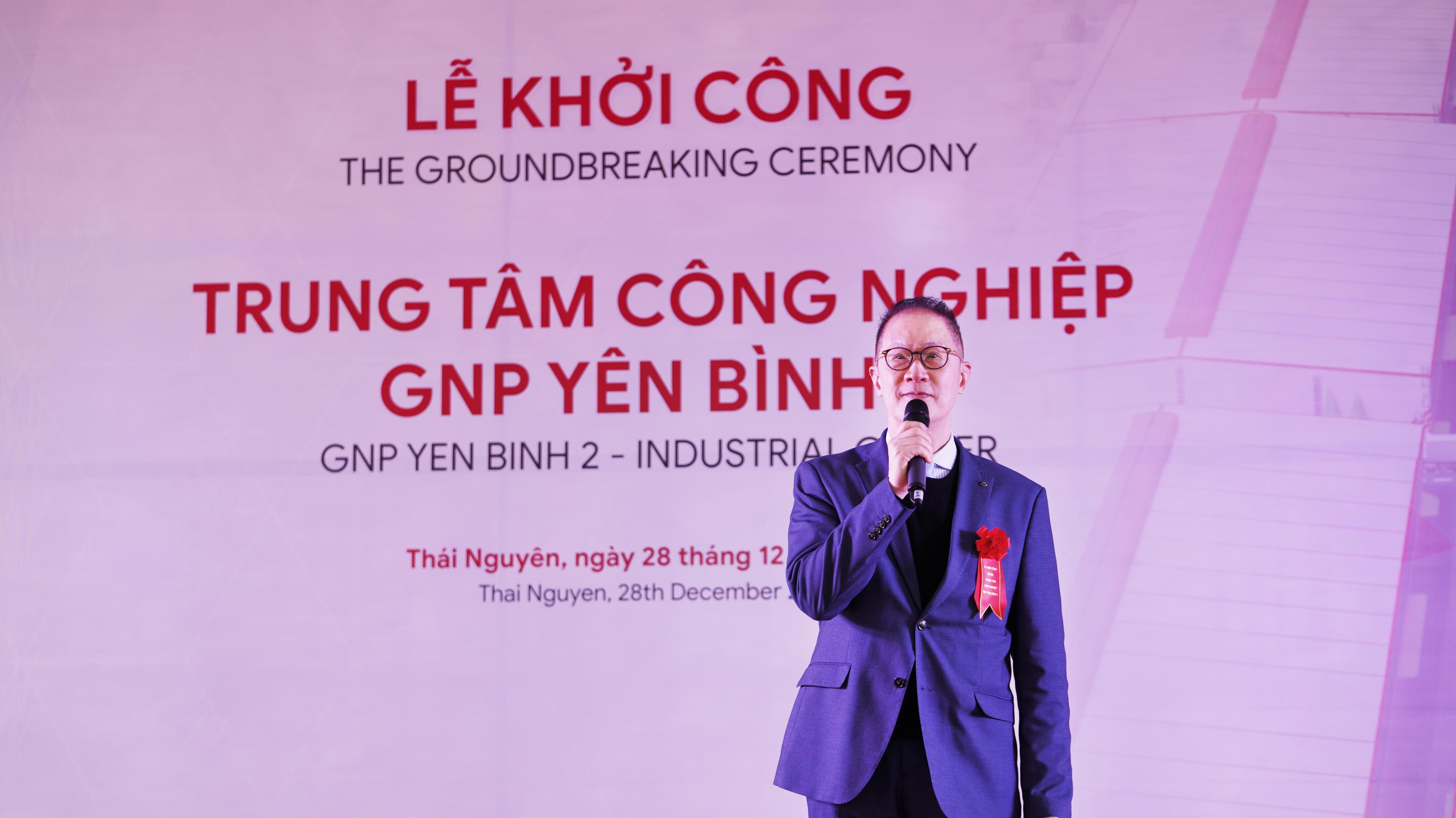 LỄ KHỞI CÔNG TRUNG TÂM CÔNG NGHIỆP GNP YÊN BÌNH 2
