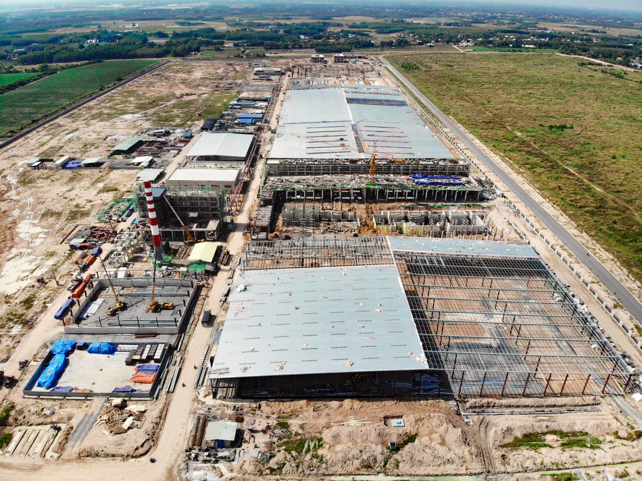 Cập nhật dự án Nhà máy sản xuất lốp Jinyu Tire 27/11/2020
