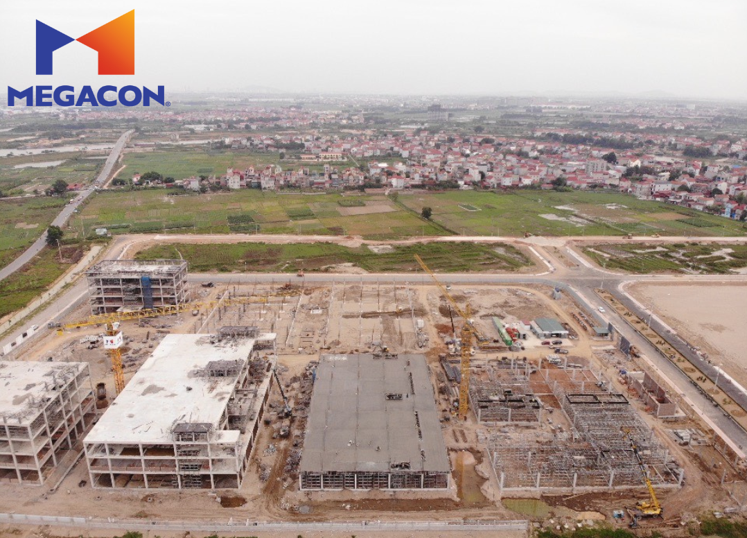 CẬP NHẬT TIẾN ĐỘ XÂY DỰNG DỰ ÁN NHÀ XƯỞNG JINYE VIỆT NAM - KCN HÒA PHÚ - THÁNG 12/2023