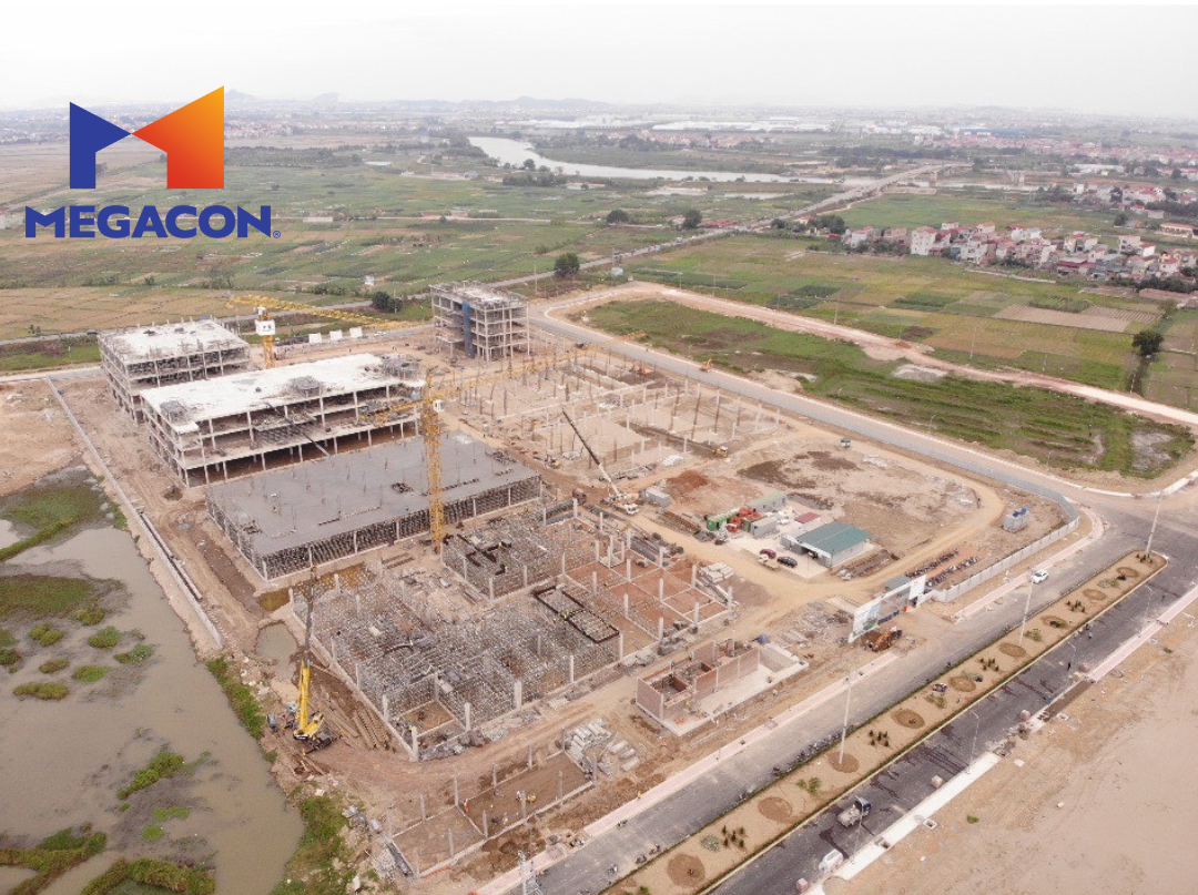 CẬP NHẬT TIẾN ĐỘ XÂY DỰNG DỰ ÁN NHÀ XƯỞNG JINYE VIỆT NAM - KCN HÒA PHÚ - THÁNG 12/2023
