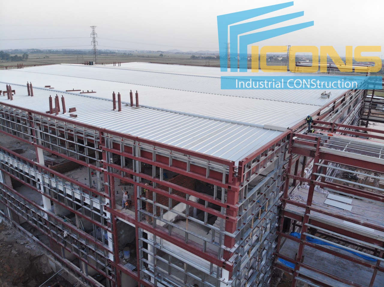 Cập nhật tiến độ công trình Goertek ngày 04/11/2019