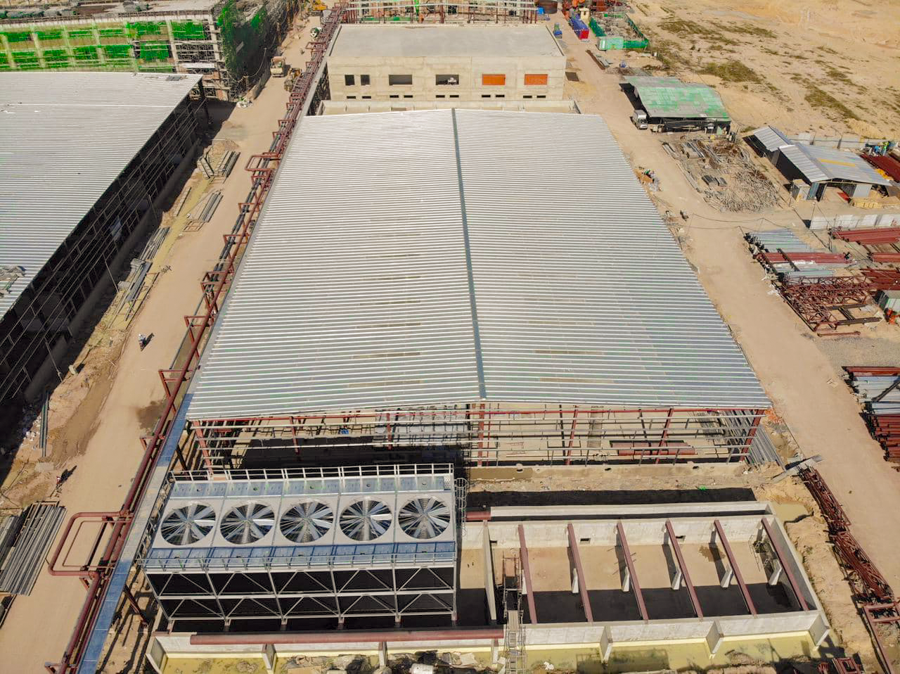 Cập nhật dự án Nhà máy sản xuất lốp Jinyu Tire 07/12/2020