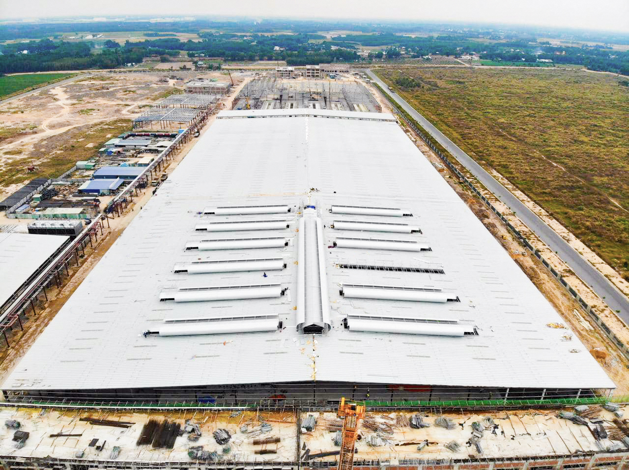 Cập nhật dự án Nhà máy sản xuất lốp Jinyu Tire 22/12/2020