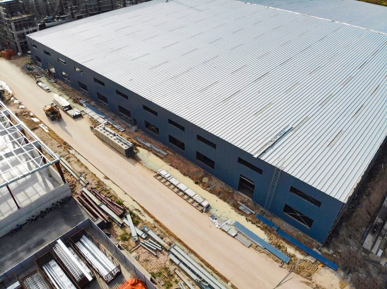Cập nhật dự án Nhà máy sản xuất lốp Jinyu Tire 22/12/2020